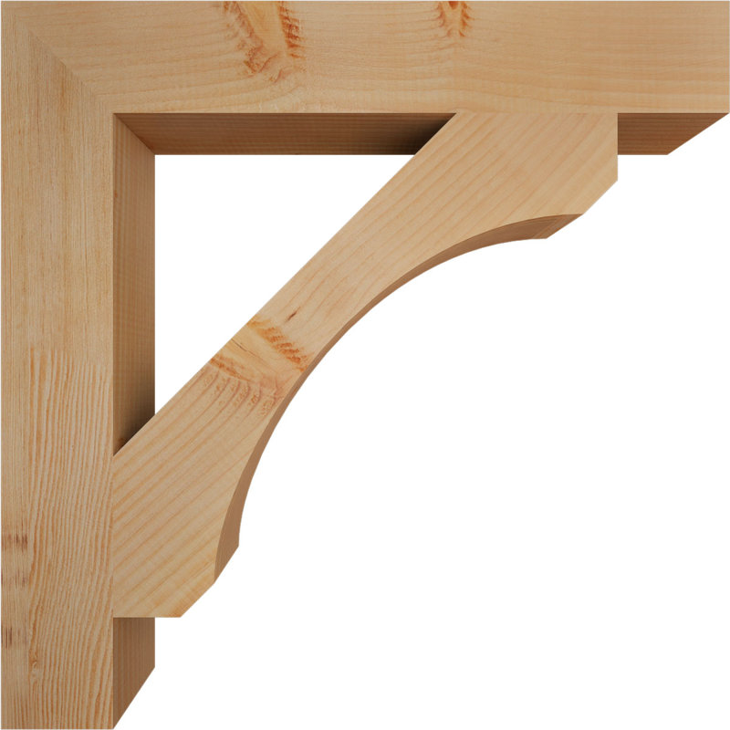 Support de bloc lisse H 3 po x l 3 1/2 po x P 26 po x H 26 po, Sapin de Douglas, Lisse, H 26 po x l 3,5 po x P 26 po