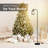 Industrial Floor Lamp With Iron Mesh Shade, 6W LED Bulb, Foot Switch & Smart Plug Compatible