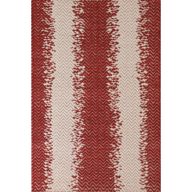 Tapis marocain à chevrons kilim 5 x 7