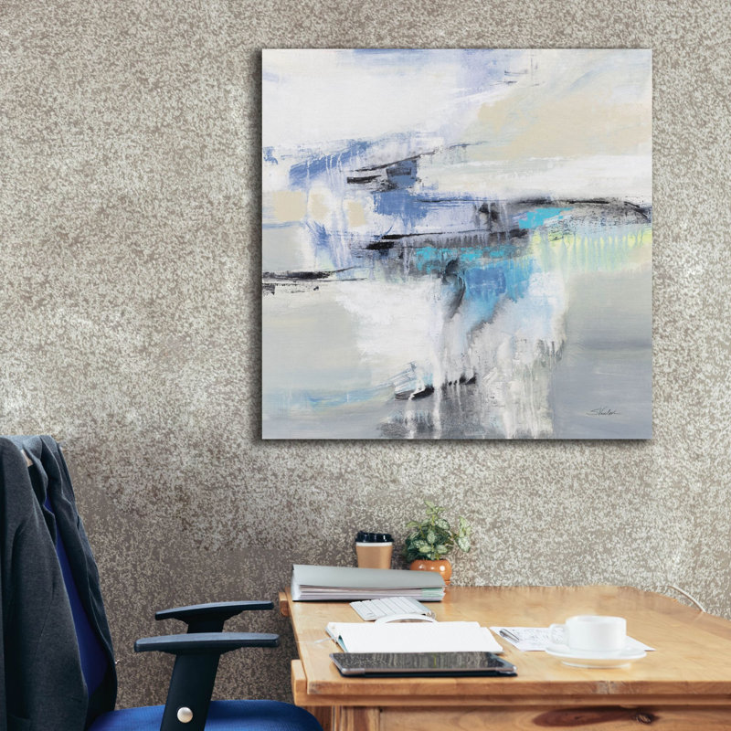 Toile épique Graffiti «Daylight» par Silvia Vassileva, 37 po x 37 po