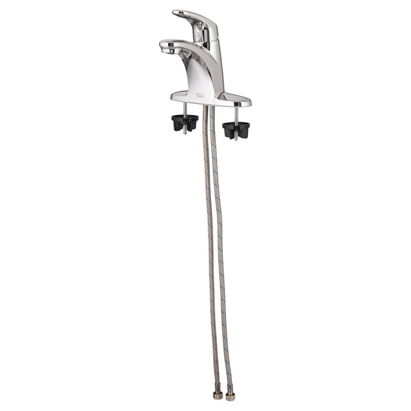 Colony Pro Bathroom Faucet with Drain Assembly, Polished Chrome, With Grid Drain