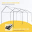 10 pi. L 20 pi. Garage en acier D