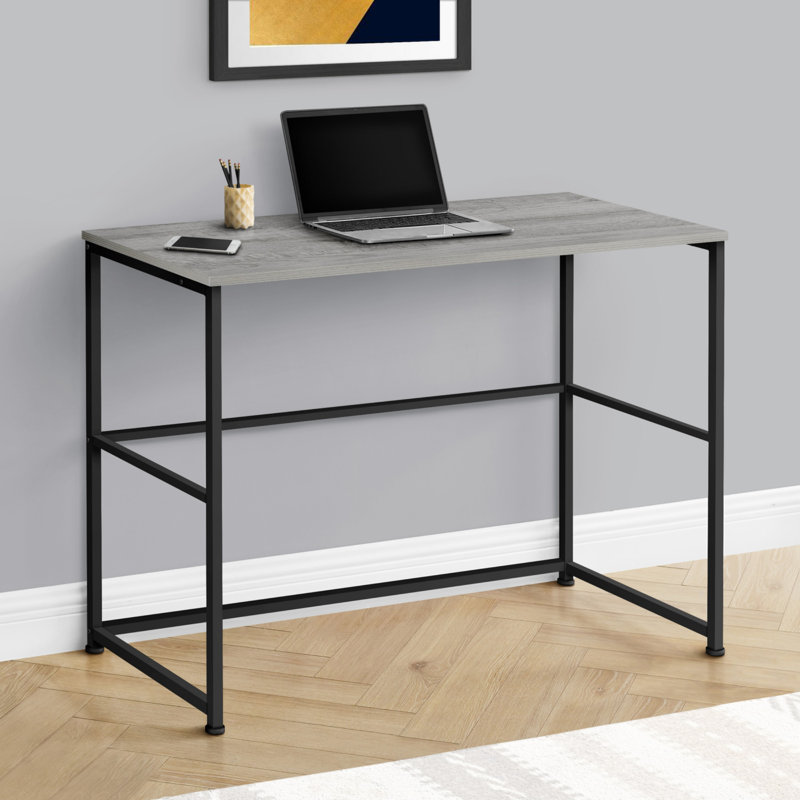 Bureau d'ordinateur, bureau personnel, ordinateur portable, installation à gauche, à droite, tiroirs de rangement, L 40 po, travail, contemporain, moderne