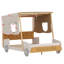 Lit voiture avec coussin, toile de plafond-1904025189