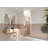 Mimas 32.25 in. x 78 in. Fully Frameless Glass Hinge Towel Bar Shower Door-90738962