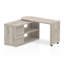 Qichen Foldable Modular L-Shaped Computer Desk Secretary Desk-1487694244