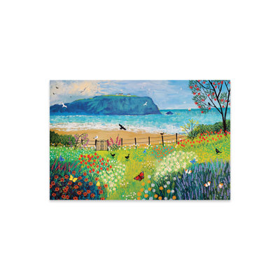 «Garden Beside the Sea» par Jo Grundy - impression non encadrée