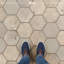 Archai hexagonal 9-1 / 8 po X 10 1/2 po Carreau de porcelaine pour plancher et mur-114376343