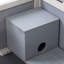 Cage en bois pour hamster, souris et rat gris