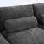 Canapé modulaire 5 pièces avec poches de rangement 86,5 po Amanollah-217955531