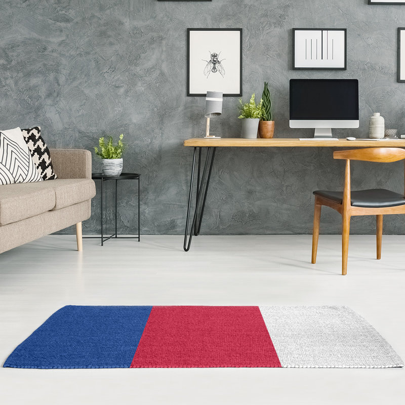 Chenille Indoor Rug, Rectangle 4' x 6'