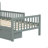 Watsons Size Wood Platform Bed With Guardrails On Both Sides And Two Storage Drawers-1894830944-1894830951
