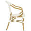 Chaise de patio empilable avec coussin Matilda-132269428