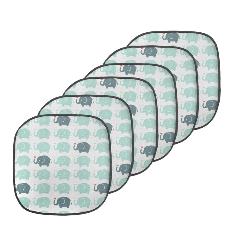 Coussin de siège papillon