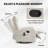 Heat Massage Manual Recliner Chair With Rocker And Swivel In Fabric For Living Room-706367121