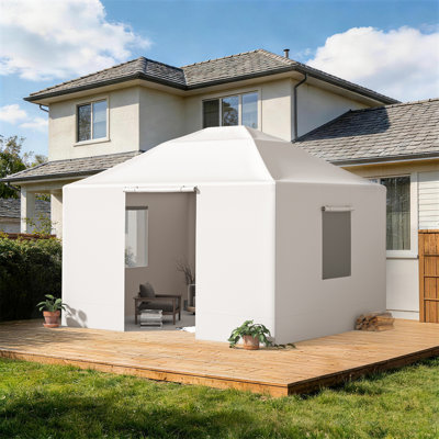 10 X 12 Ft Universal Winter Gazebo Cover, Outdoor Storage Canopy Shelter