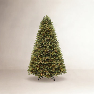 Pre-Lit Pine Christmas Tree