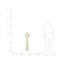 104cm Matte Novelty Floor Lamp