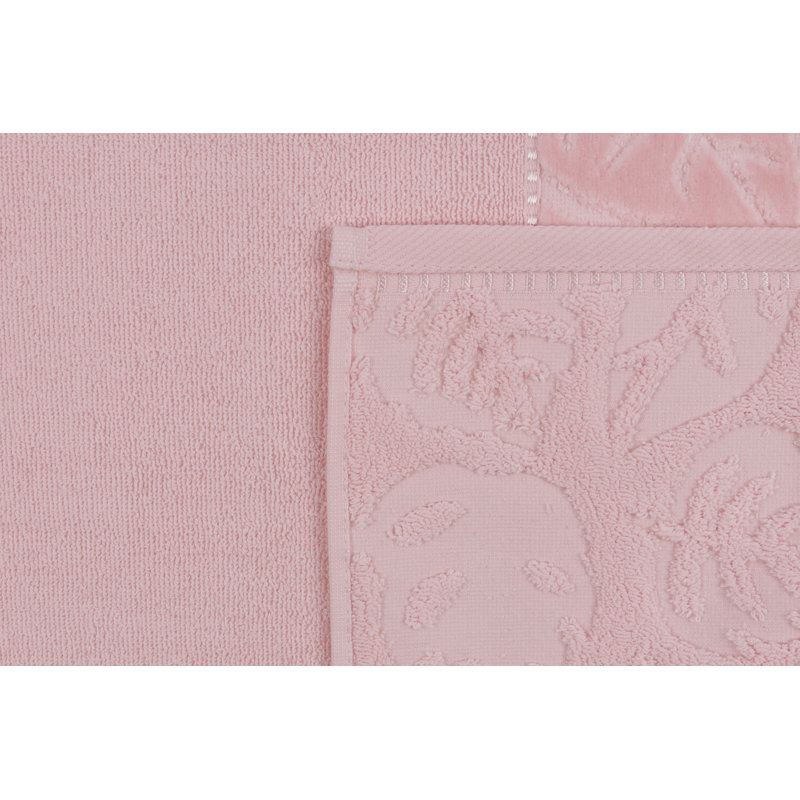 Ensemble de serviettes 2 pièces 100% coton Lerna, Poudre