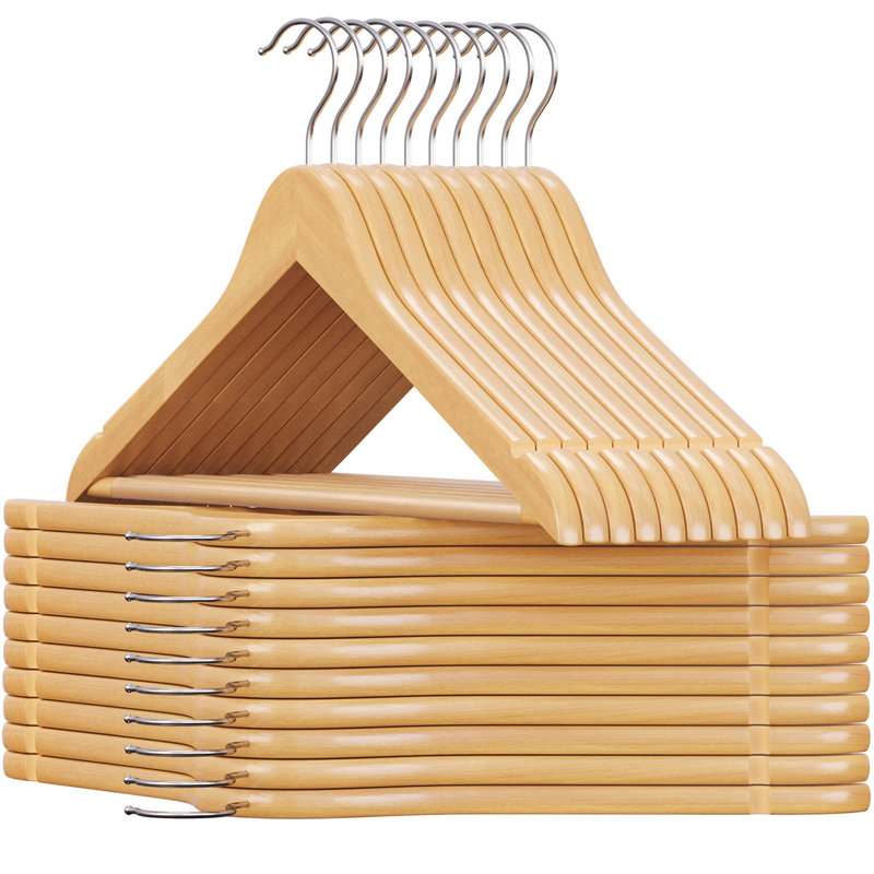 Beanland Manufactured Wood Standard Hanger, Natural