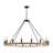 Mendy 16 - Light Dimmable Wagon Wheel Chandelier-12671118