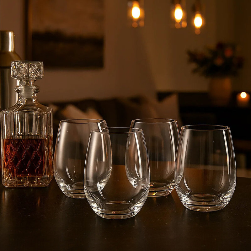 Daloni 500ml Drinking Glass Set
