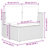Vidaxl 3 Piece Patio Sofa Set With Cushions Poly Rattan-1087139316-1087139322