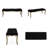 Keadrian Velvet Upholstered Bench