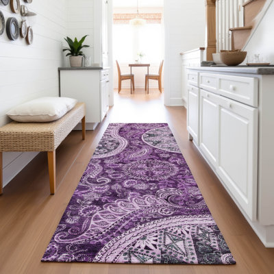 Tapis tourbillon de qualité supérieure lavable à la machine AMF1078