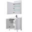 Ensemble de meuble-lavabo simple 30 po avec miroir Daria-97877003-97877000-97877006
