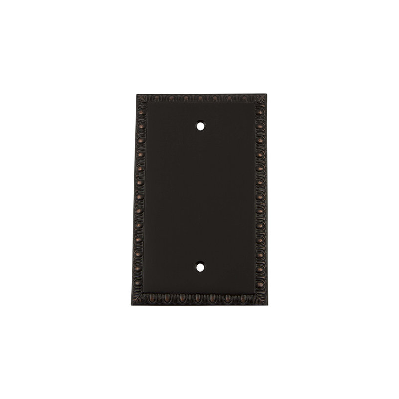 Plaque murale vide Egg and Dart, Bronze intemporel