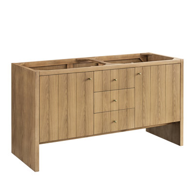 Hudson 60" Double Bathroom Vanity Base
