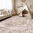 8'X10' Vintage Disstressed Washable Area Rug for Living Room Beige-118002993