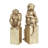 Resin Monkey Decorative Gold Sculpture Set