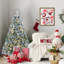 Arbre de Noël floqué-820767497