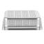 2 Pack 1/3 Size Perforated Stainless Steel Steam Table Pans For Buffet 4" Deep