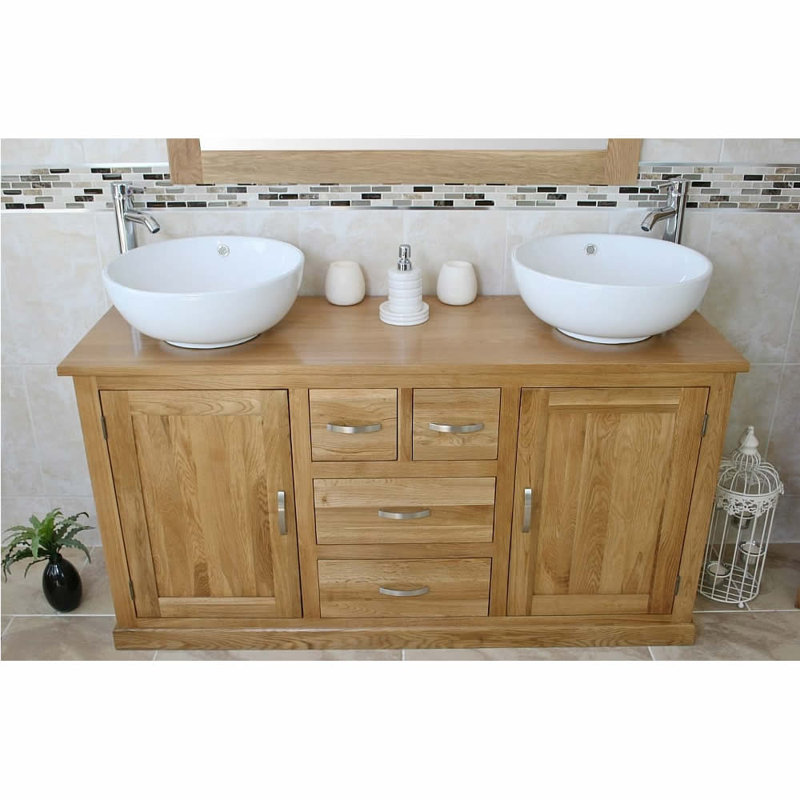 Ellison 1430mm Single Bathroom Vanity with Vessel Ceramic Basin