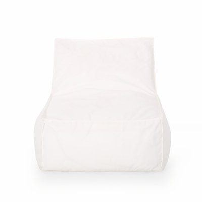 Modern Design Fabric Classic Bean Bag Chair,Water Resistant Accent Chair
