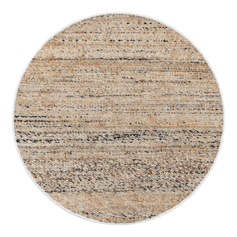 Tapis en jute / sisal Areyona, Rond 3 pi 1 po