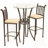 Eastpointe Glass Top Four Leg Dining Set