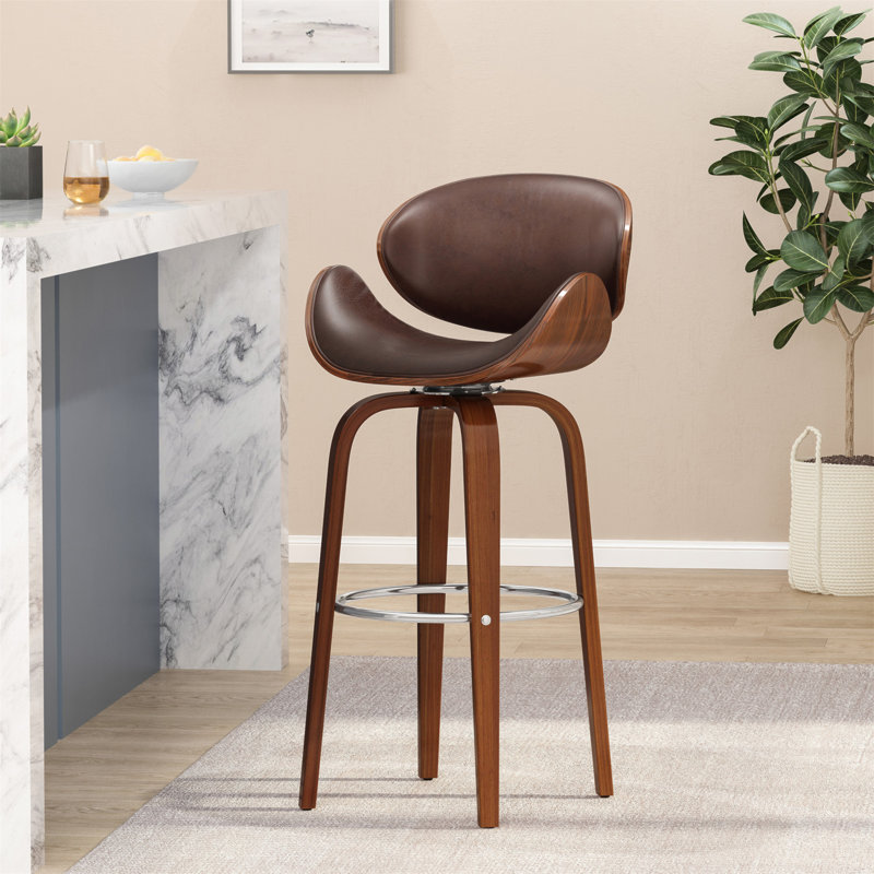Tabouret de bar, Marron foncé