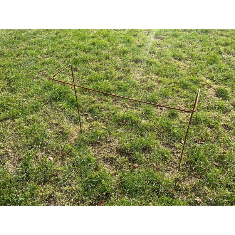 Baldur Metal Plant Support, 30cm H x 76.2cm W x 20.3cm D, Brown