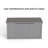 67 Gallon Outdoor Solid Wood Deck Box – Storage Seat & Table Top For Patio Cushions, Pool Toys & Garden Tools | Weather-resistant-120803775-120803776