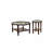 Side table small cart coffee table