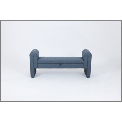 Banc de rangement de 60 pouces convenant aux chambres à coucher, aux salons, aux salles d'activité et aux espaces similaires
