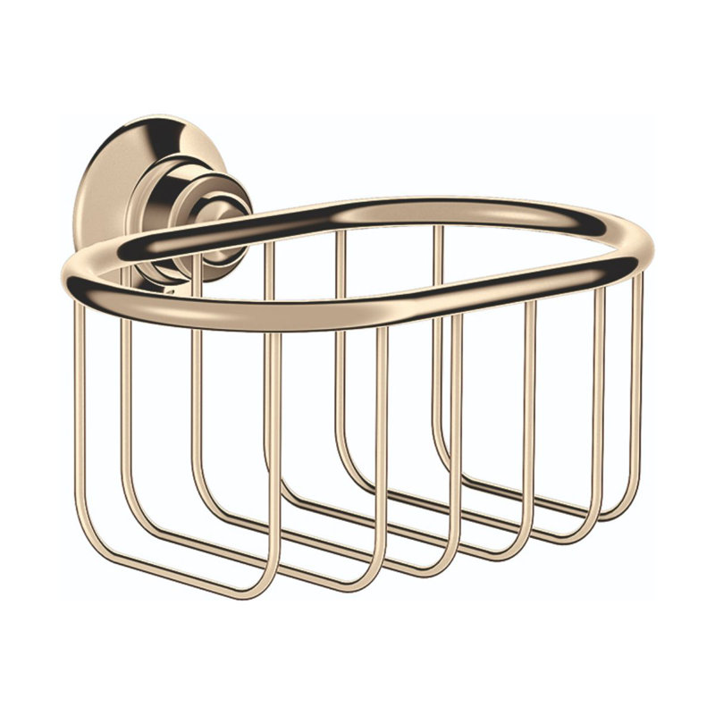 Montreux Shower Basket, Polished Nickel