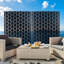 Clôture d'intimité H 76 po l 76 po - Métal, pour écran extérieur - Rouille-121609950