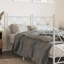 17 Stories Metal Replace Headboard White 137Cm-404715669-404715677