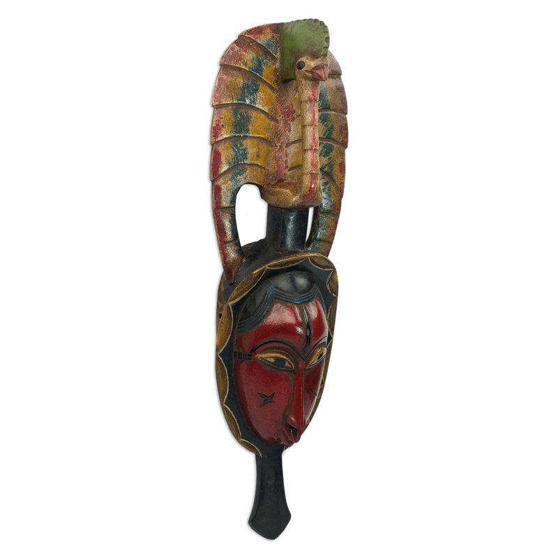 African Handmade Solid Wood Wall Decor