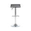 Tabouret de bar pivotant à hauteur réglable Rosmini-67521200